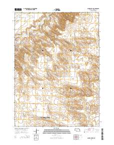 Skunk Lake NE 2014 topographic map thumbnail