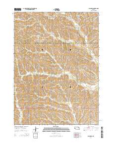 Wayne SW 2014 topographic map thumbnail