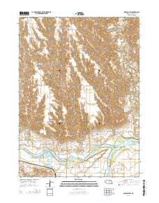 Wolbach SW 2014 topographic map thumbnail