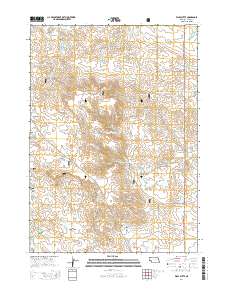 Wolf Butte 2014 topographic map thumbnail