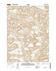 Wolf Lake 2014 topographic map thumbnail
