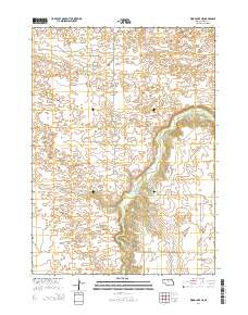 Wood Lake NE 2014 topographic map thumbnail