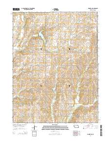 Wymore NE 2014 topographic map thumbnail