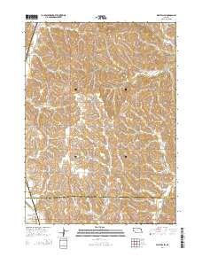 Walthill SW 2014 topographic map thumbnail