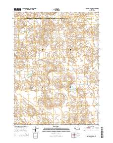 Whitewater Lake 2014 topographic map thumbnail