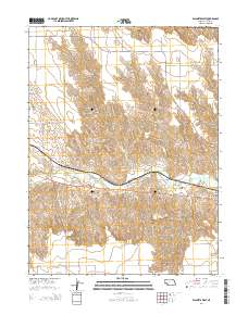 Wauneta West 2014 topographic map thumbnail