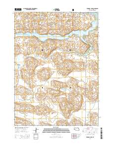 Windmill Lake 2014 topographic map thumbnail