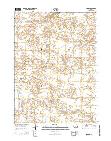 Wood Lake 2014 topographic map thumbnail