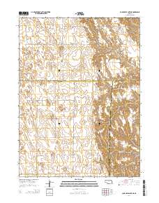 Camp Hayes Lake NE 2014 topographic map thumbnail