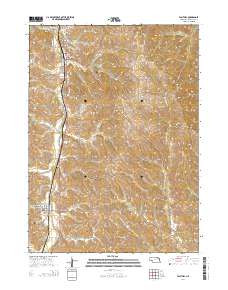 Walthill 2014 topographic map thumbnail