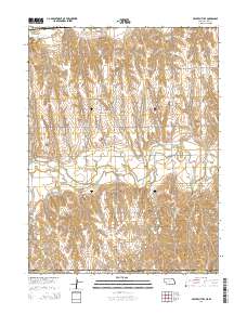 Beaver City SE 2014 topographic map thumbnail