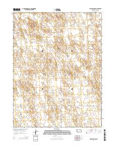 Benkelman NW 2014 topographic map thumbnail