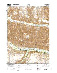 Bristow 2014 topographic map thumbnail