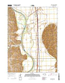 Rock Bluff 2014 topographic map thumbnail