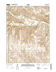 Gladstone 2014 topographic map thumbnail