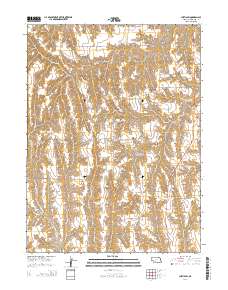 Curtis SW 2014 topographic map thumbnail