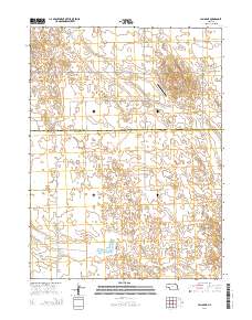 Lamar NE 2014 topographic map thumbnail