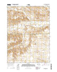 Box Butte NW 2014 topographic map thumbnail