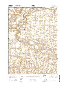 Rushville SE 2014 topographic map thumbnail