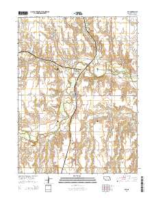 Ayr 2014 topographic map thumbnail