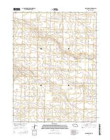 Mud Springs SE 2014 topographic map thumbnail