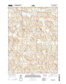 Koshopah NE 2014 topographic map thumbnail