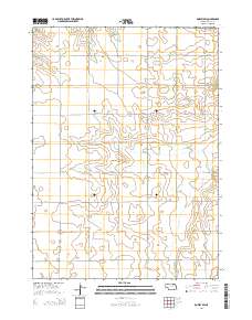 Dorsey SW 2014 topographic map thumbnail