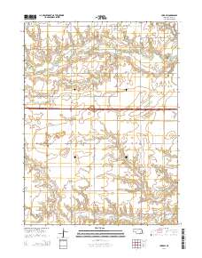 York SW 2014 topographic map thumbnail