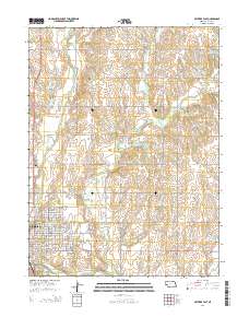 Beatrice East 2014 topographic map thumbnail