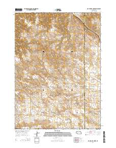 Hay Springs Creek 2014 topographic map thumbnail