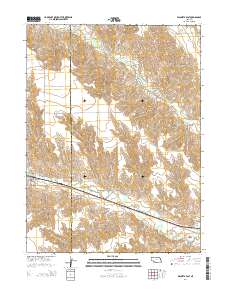 Wauneta East 2014 topographic map thumbnail