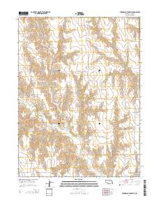 Burger Canyon West 2014 topographic map thumbnail