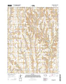 Arapahoe NE 2014 topographic map thumbnail