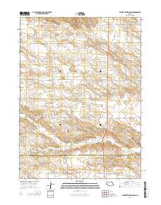 Bennett Reservoir NW 2014 topographic map thumbnail