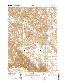 Anselmo SW 2014 topographic map thumbnail