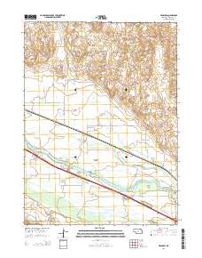 Brady SW 2014 topographic map thumbnail