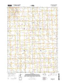 Brandon NW 2014 topographic map thumbnail