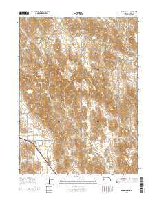 Broken Bow NE 2014 topographic map thumbnail