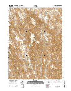 Broken Bow SW 2014 topographic map thumbnail