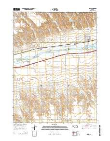 Brule 2014 topographic map thumbnail
