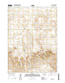 Gabe Rock 2014 topographic map thumbnail
