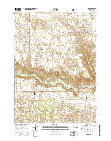Cody SE 2014 topographic map thumbnail