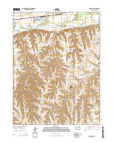 Danbury NE 2014 topographic map thumbnail
