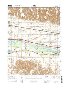 Elm Creek East 2014 topographic map thumbnail