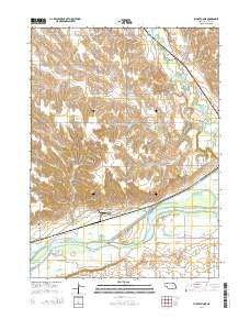 Fullerton NE 2014 topographic map thumbnail