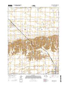 David City West 2014 topographic map thumbnail