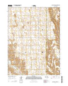 Camp Hayes Lake SE 2014 topographic map thumbnail