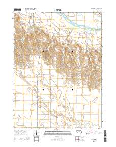 Barn Butte 2014 topographic map thumbnail