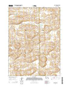 Carr Lake 2014 topographic map thumbnail