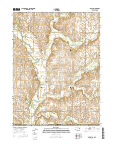Barneston 2014 topographic map thumbnail